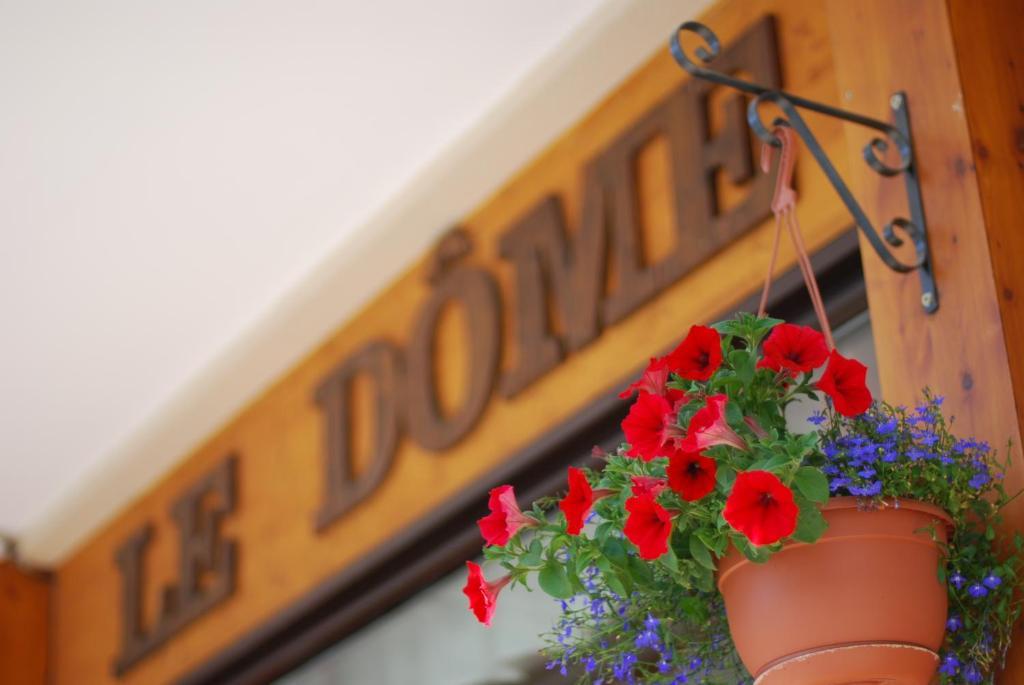Hotel Le Dome ラルプ・デュエ エクステリア 写真